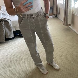 Agolde Cooper cargo pants size 26 in drab